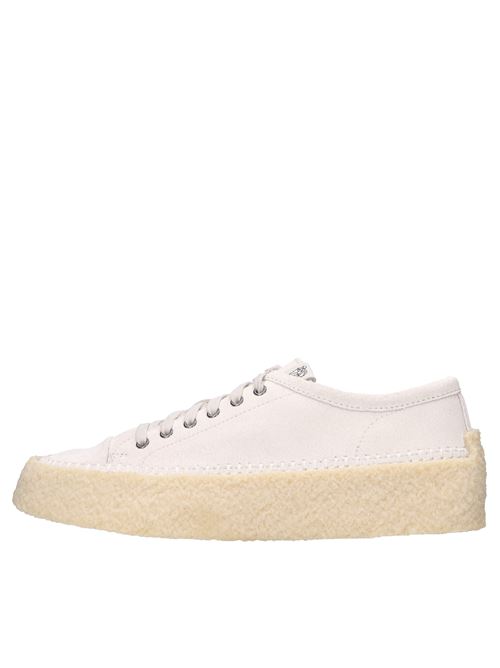 Sneakers in camoscio CLARKS ORIGINALS | CARAVAN LOW SUEDEBIANCO